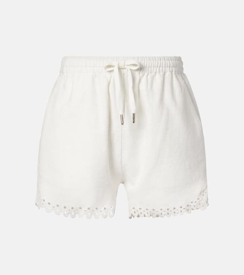 Balyme embroidered cotton shorts