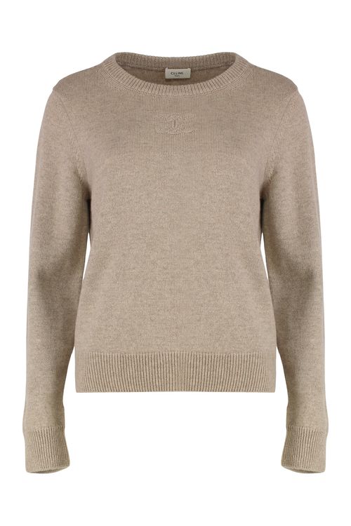Crew Neck Sweater in Heritage Cashmere