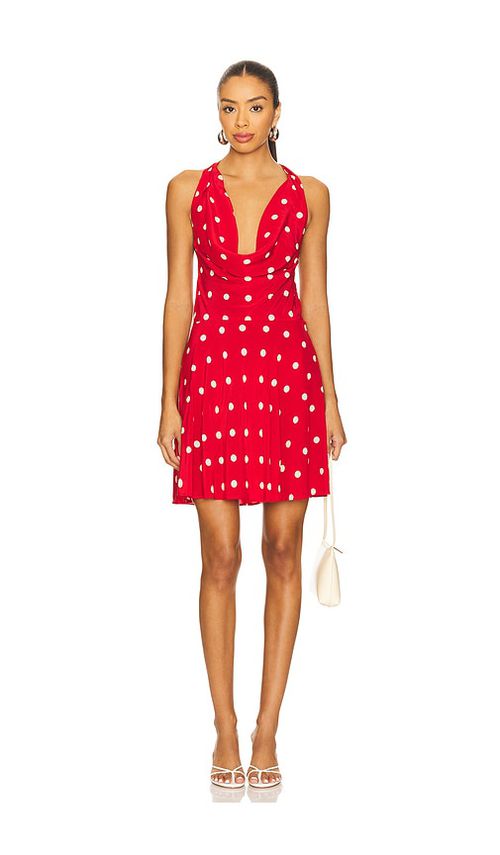 MAJORELLE KLEID DEANNA in Red. Größe XS. Also in L, M, S