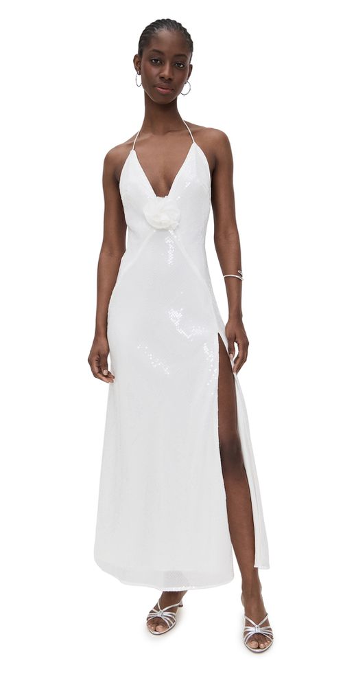 BARDOT | BARDOT Aradia Sequin Halter Dress Orchid Wht | Realry BARDOT | BARDOT Aradia Sequin Halter Dress Orchid Wht | Realry