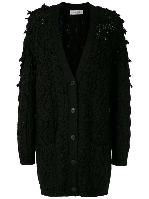 Garavani Cardigan — Black