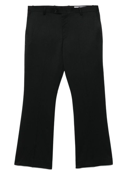 Wool trousers - Black
