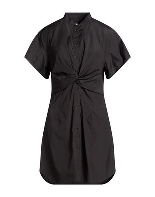Woman Mini dress Black Size 10 Cotton