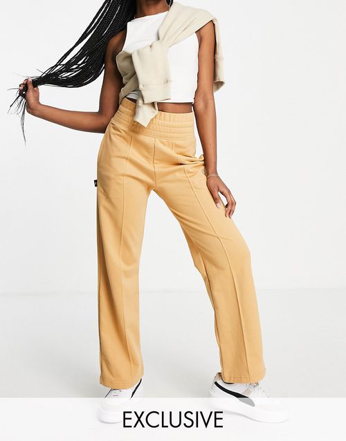 Infuse straight leg pants in brown