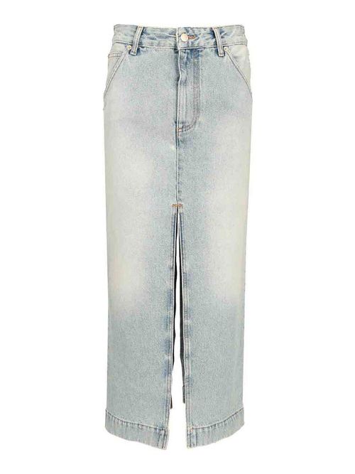 Denim Midi Skirt