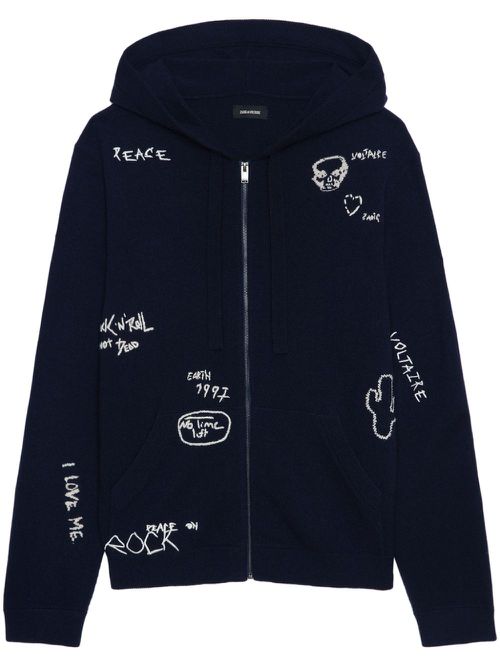 Clash cardigan - Blue