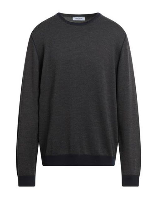Gran Sasso Man Sweater Charcoal Size 46 Virgin Wool