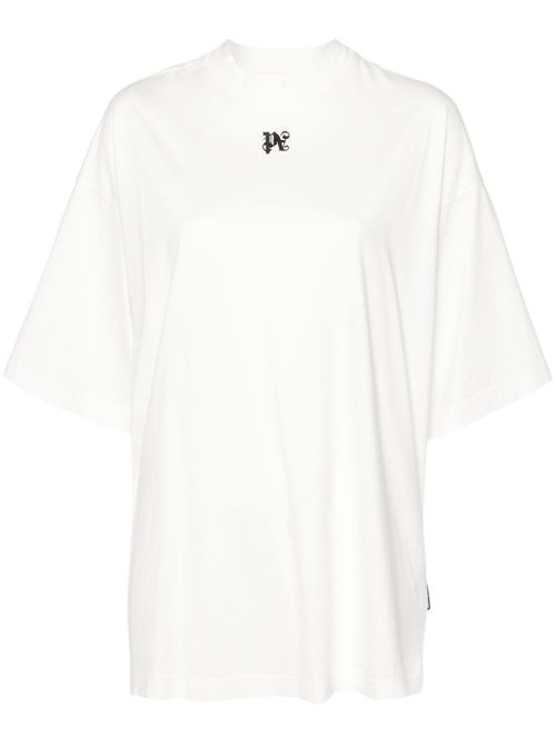Wings-print T-shirt - White