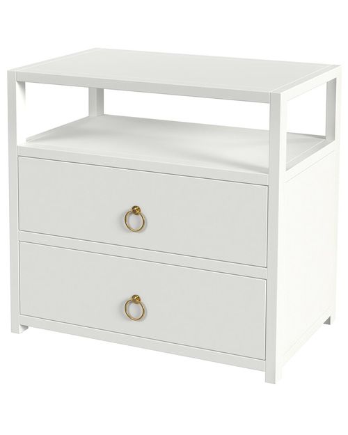 Butler Specialty Company Lark 2 Drawer Wide Nightstand