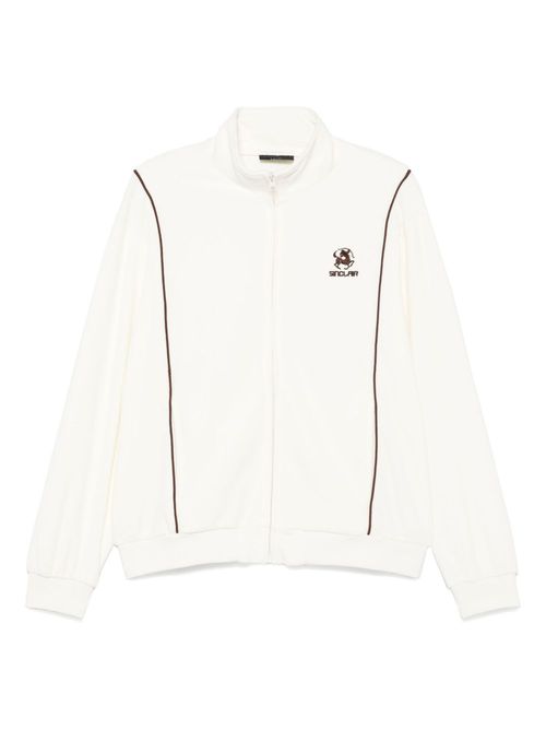 Sinclair jersey sweatshirt - White
