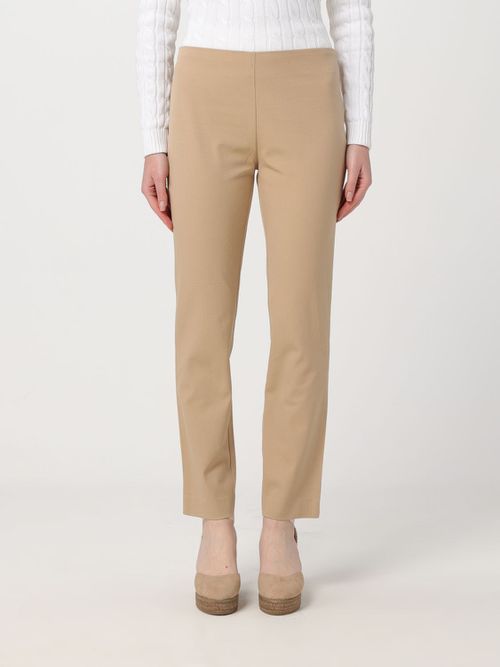Pants Woman color Beige