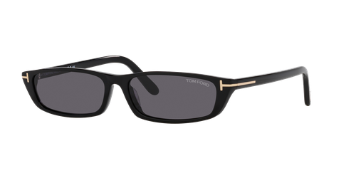 Tom Ford Unisex Sunglass Alejandro -  Frame color: Black, Lens color: Grey
