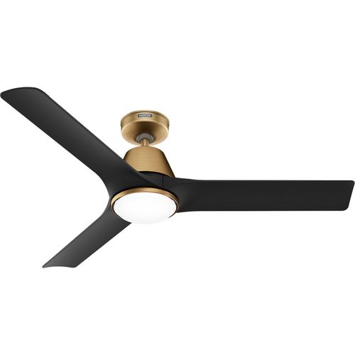 Luxe Gold 52" Ceiling Fan from the Aeronaut Collection
