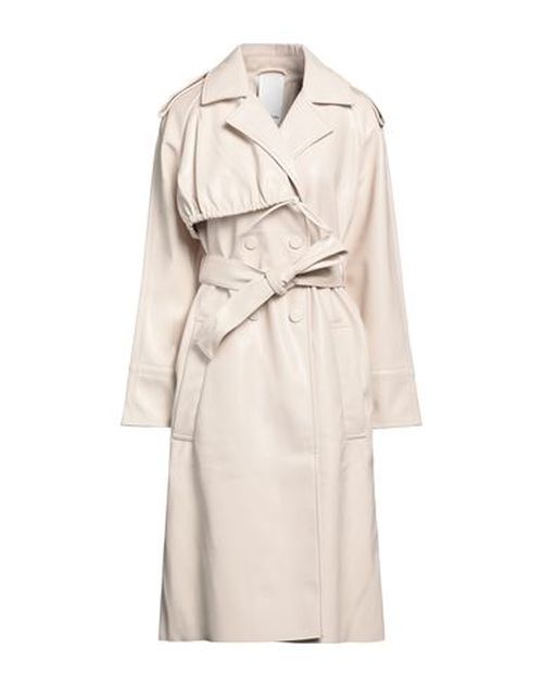Themoirè Woman Coat Beige