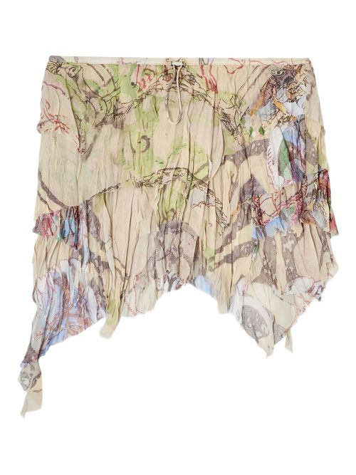 Diesel O-Silla mini skirt - Neutrals