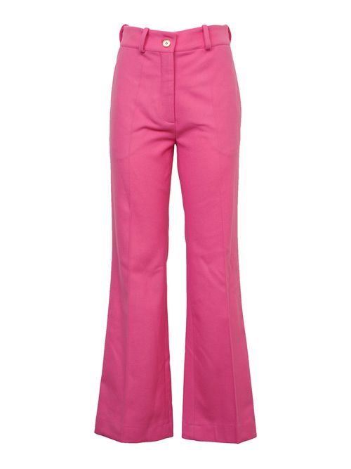 Flared leg pants