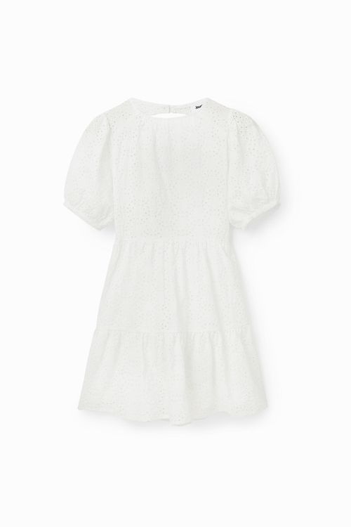 Short swiss embroidery dress