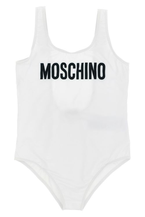 Logo Lettering One-Piece Swimsuit