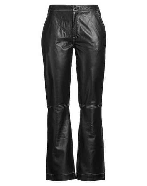 Woman Pants Black Size 10 Lambskin