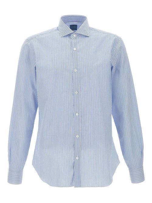 Barba striped shirt - Blue