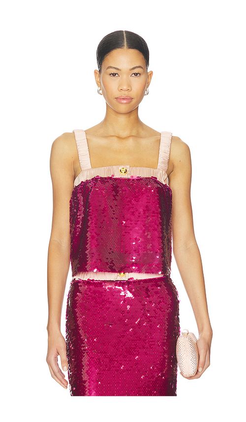 Maude Club BEVERLY トップ - Fuchsia. L. Also - XS