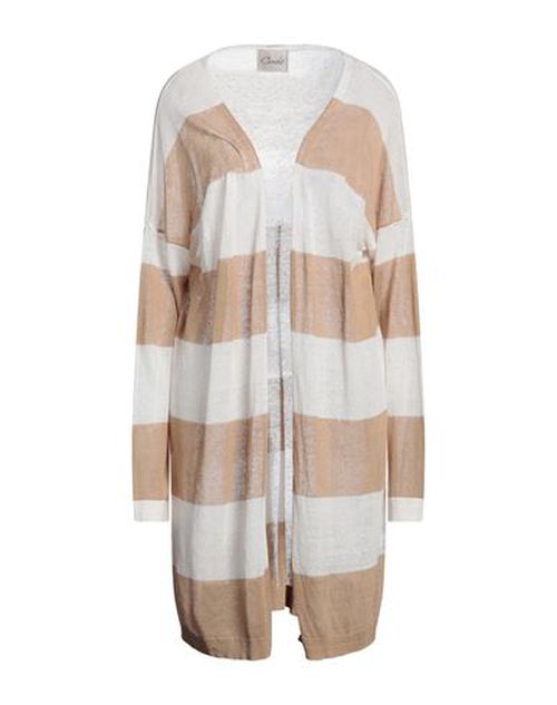 Crochè Woman Cardigan Sand