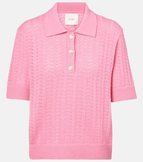 Masy cashmere polo sweater
