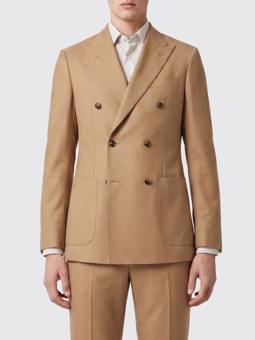 Jacket Men color Camel