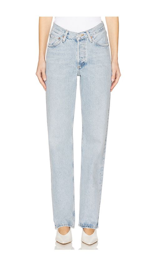AGOLDE V-waist Kelly Jeans in Blue. Größe 32. Also in 24, 25, 26, 29
