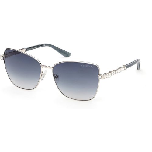 Guess by Marciano Woman Guess by Marciano GM00037 10W Sunglasses Metal Grey Blue Butterfly Norma