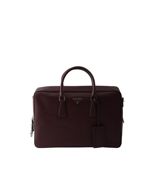 Saffiano Leather Work Bag