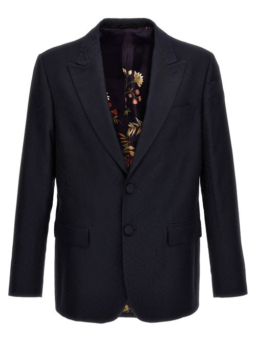 Single-breasted Jacquard Blazer