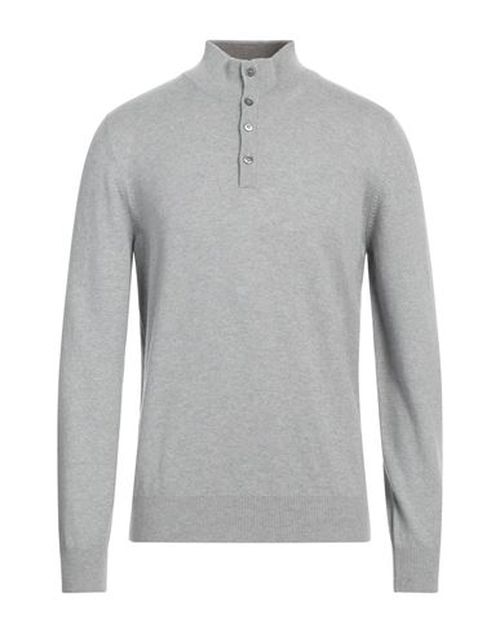 Man Turtleneck Light grey Size 50 Virgin Wool, Cashmere, Viscose