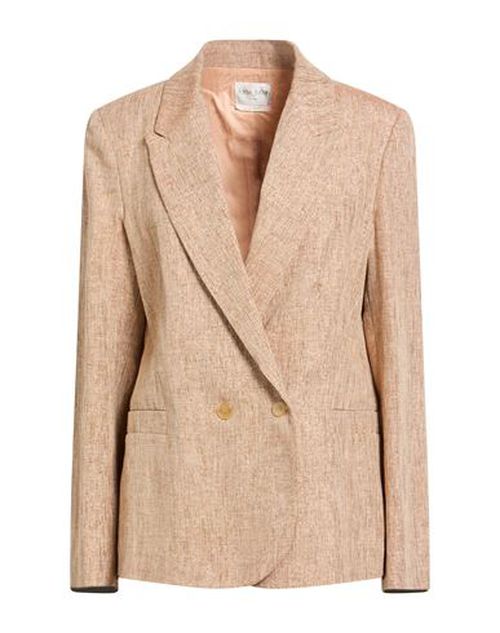 Forte_forte Woman Blazer Sand Size 0 Linen, Cotton, Polyester, Polyamide