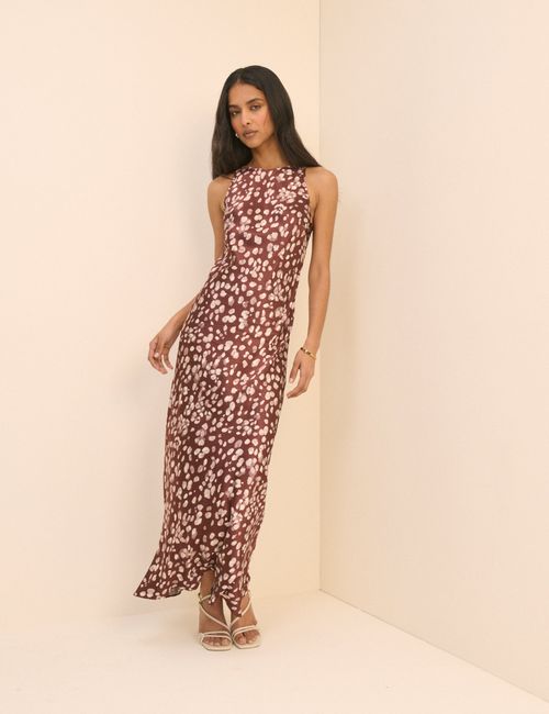 Brown Leopard Print Zahara Maxi Dre