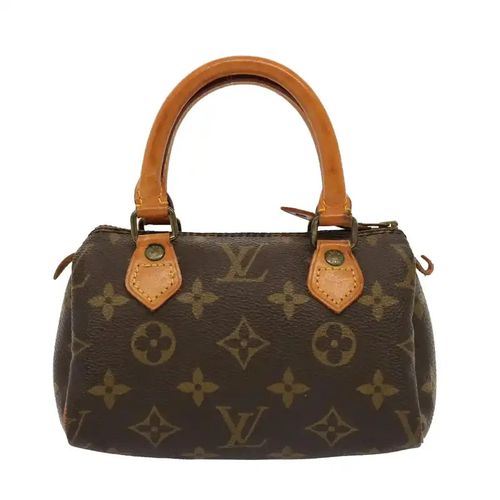 Louis Vuitton Canvas Nano Speedy Handbag Pre-Owned