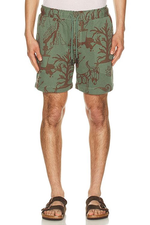 OAS Porto Shorts in Green - Green. L also in M, S, XL/1X