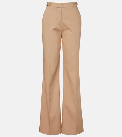 Vesta cotton flared pants