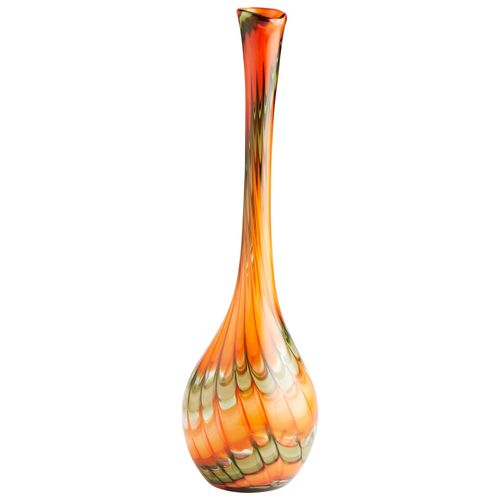 Medium Atu Vase in Orange