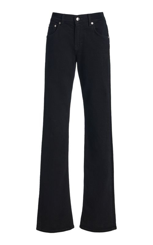 Chewy Rigid Mid-Rise Straight-Leg Jeans - Moda Operandi