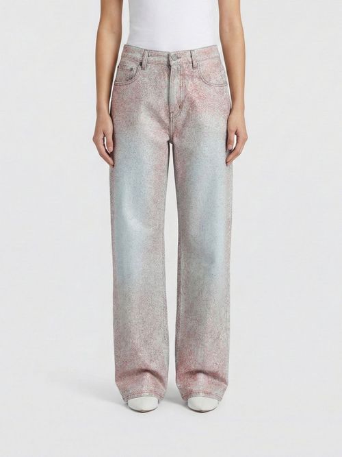 Jeans Woman color Beige