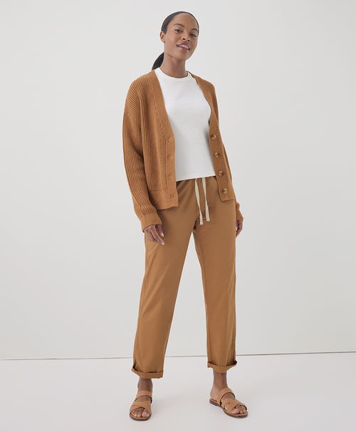 Women's Camel Daily Twill Pant