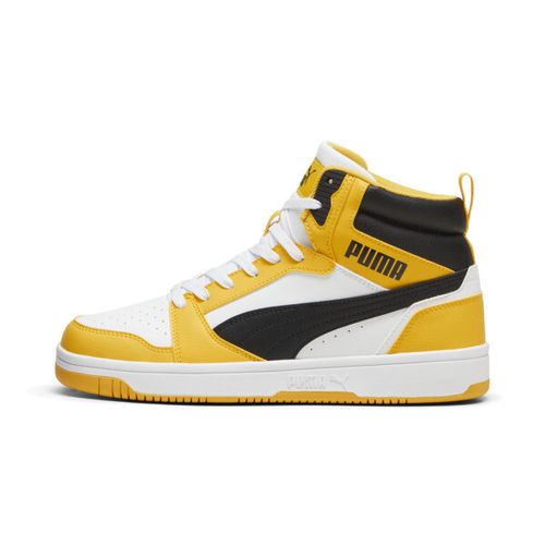 PUMA Rebound V6 Men's Mid Top Sneakers in White