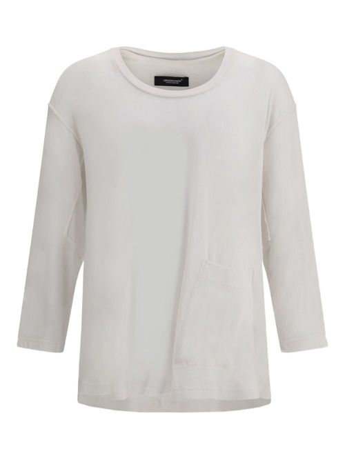 Cotton knitted top - White