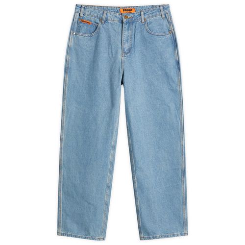 Butter Goods Men's Baggy Denim Jeans in Washed Indigo