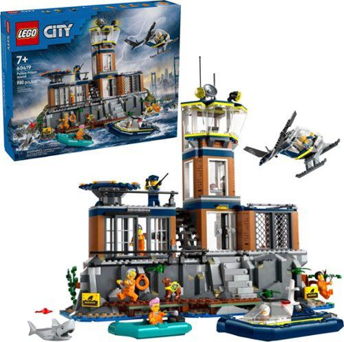City Police Prison Island Building Toy 60419