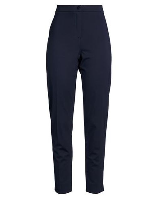 Elena Mirò Woman Pants Midnight blue Size 10 Viscose, Polyamide, Elastane