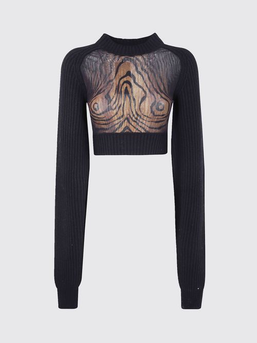 Top Woman color Black