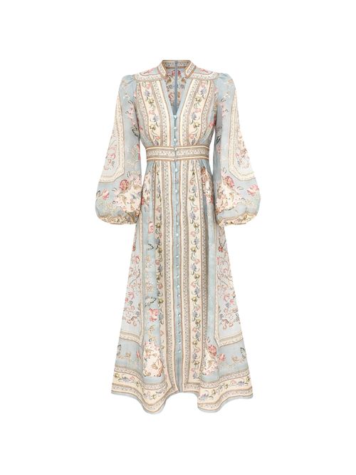 Roselight Dress — pale blue