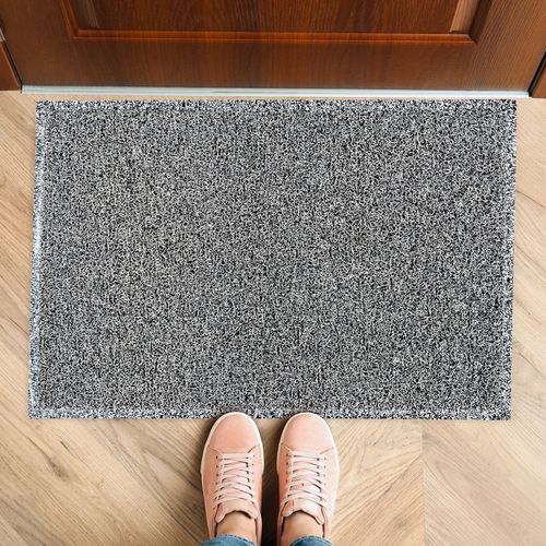 Twistermat Indoor Entrance Mat - Black/White, 90 x 150cm